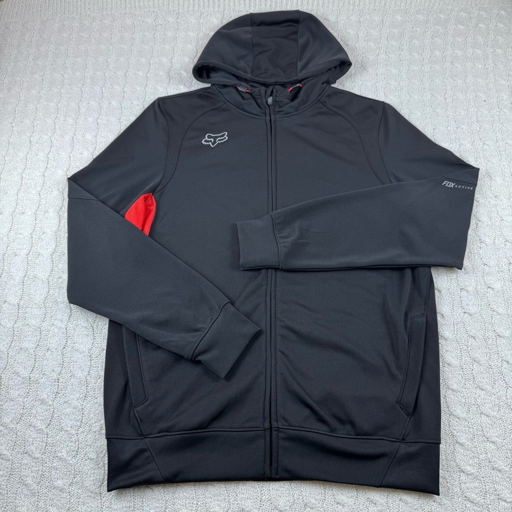 Fox Performance Active Full Zip Hooded Jacket Men… - image 1